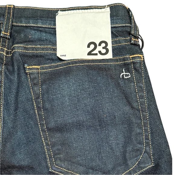 Rag & Bone Med Wash Blue Dre Beverly Jeans SIZE 23 - Picture 5 of 7